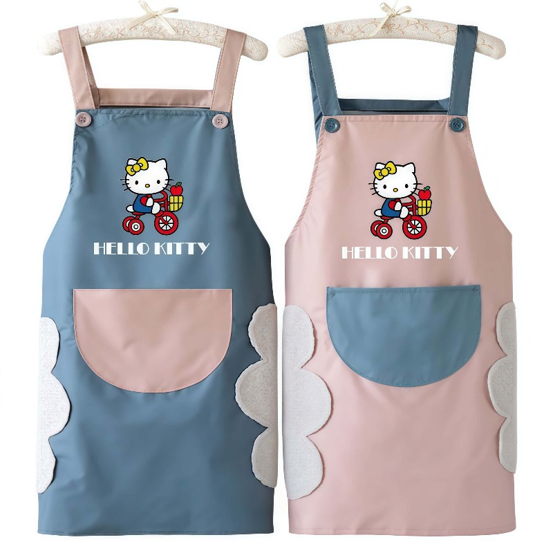 Home Cooking Work - ใหม่กันน้ำกันน้ำมัน PVC ผ้ากันเปื้อนสำหรับทำอาหารในครัว,น่ารักแขนกุดทำงานสำหรับผู้หญิงผู้ชาย, บ้านทุกเพศ,จัดส่งฟรี