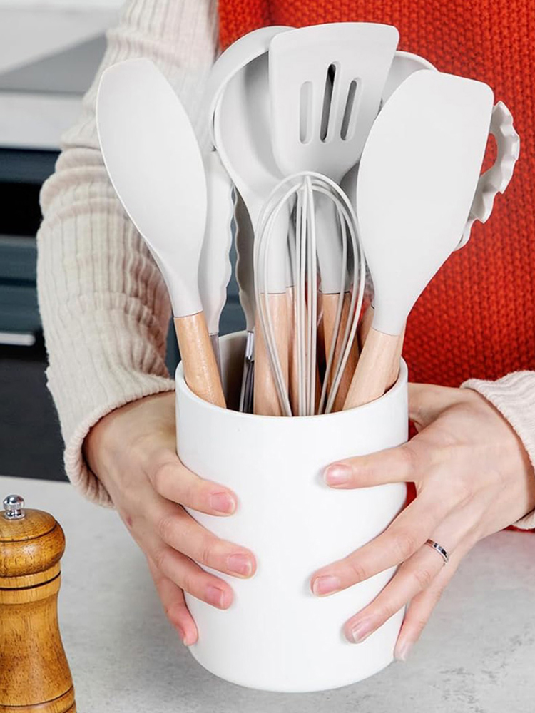 ชุดอุปกรณ์ครัว 12 ชิ้น ทนความร - Home Cooking Services บทวิจารณ์และราคา