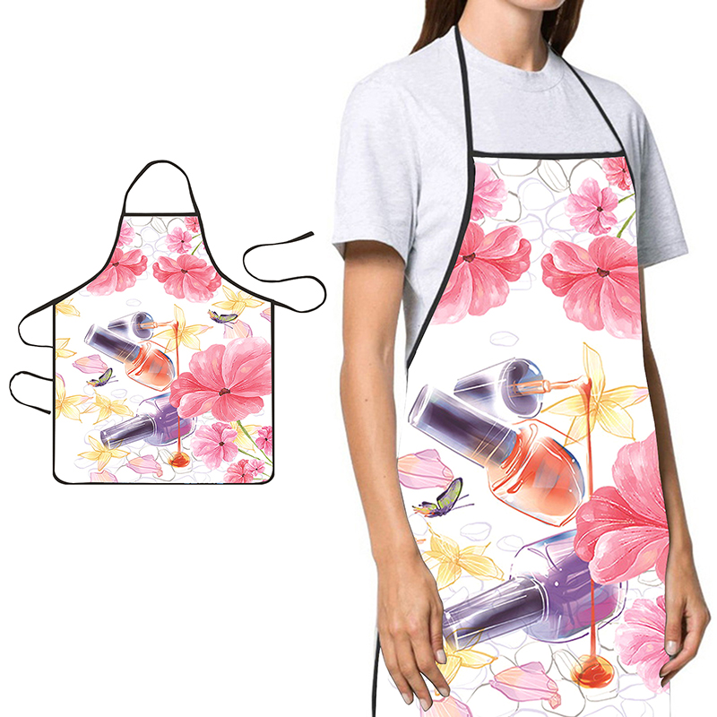 〔YS1〕ผ้ากันเปื้อนสำหรับทำเล็บ  - Home Cooking Work บทวิจารณ์และราคา