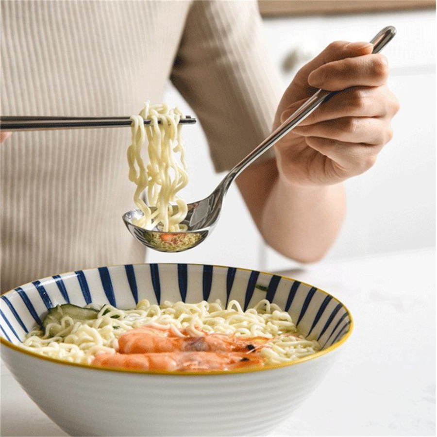 ช้อนสแตนเลสแบบหนา 2/1 ชิ้น ด้า - Home Cooking Services บทวิจารณ์และราคา